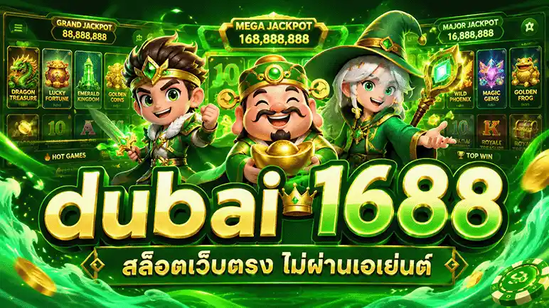 dubai 1688 สล็อตเว็บตรง ไม่ผ่านเอเย่นต์